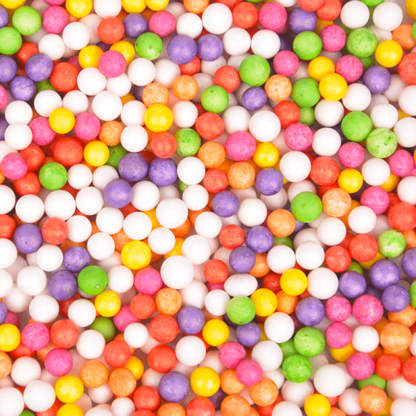 Наполнитель пенопластовый  'Ассорти', разноцветный , 6-8 мм, 521321